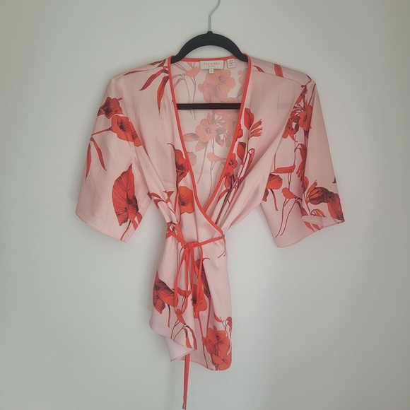 Ted Baker Wrap Top - Picture 3 of 8